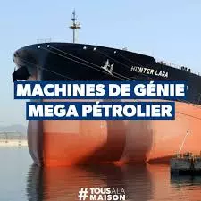 MACHINES DE GÉNIE : MÉGA PETROLIER - HUNTER LAGA