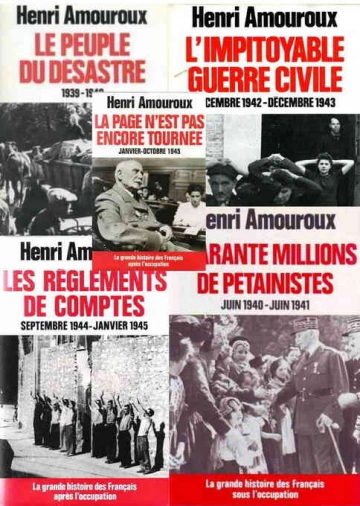 La grande histoire des Français sous l’occupation 10 tomes