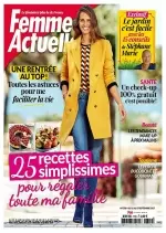 Femme Actuelle N°1720 Du 11 Au 17 Septembre 2017