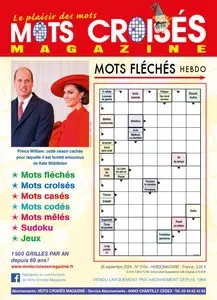 Mots Croisés Magazine N.3134 - 26 Septembre 2024