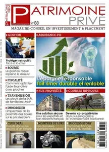 Patrimoine Privé - Septembre-Novembre 2024