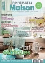 L’UNIVERS DE LA MAISON – AVRIL-MAI 2018