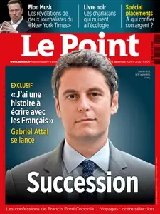 Le Point N.2720 - 19 Septembre 2024