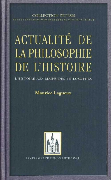 Actualité de la philosophie de l'histoire