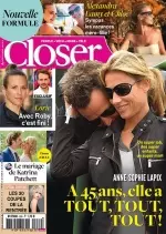 Closer N°639 Du 8 au 14 Septembre 2017